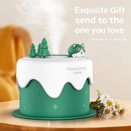 Cute Cake Humidifier Light