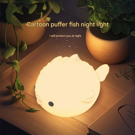 Cute whale desk lamp

