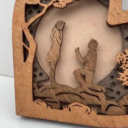 Cutout Shadow Night Light

