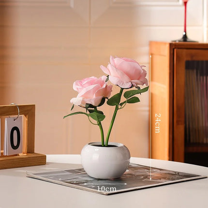 Decorative Rose Blossom Lamp

