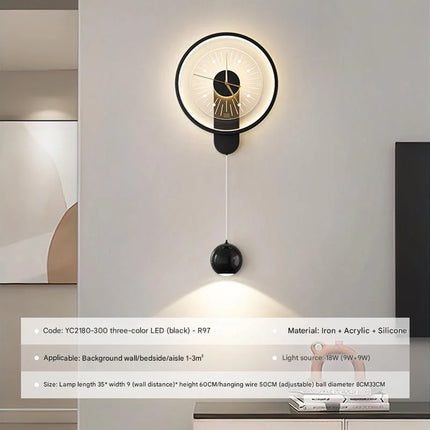 Dimmable Clock Light Display

