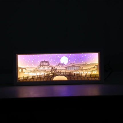 Family Name Light Box Decor

