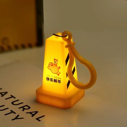 Flashing Cone Keychain Light

