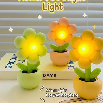 Flower Pot Night Light