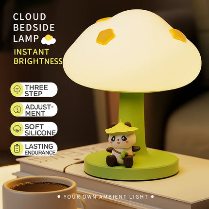 Fluffy cloud ceiling light

