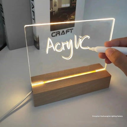 Writing Lamp LED Message Board Lamp - Personalized Text Display – SicWic