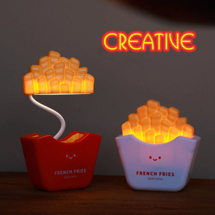 French fries shaped lamp

