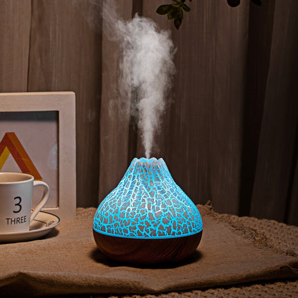 Fun volcano night light humidifier

