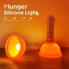 Funny plunger night light

