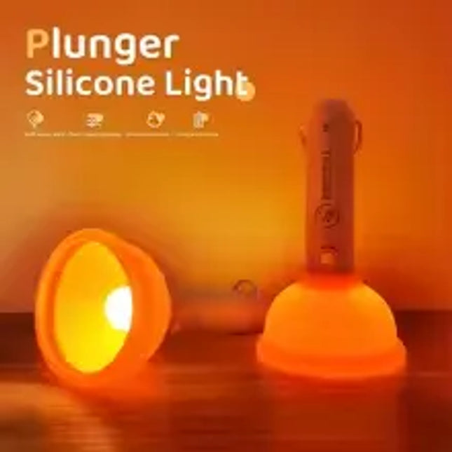 Funny plunger night light

