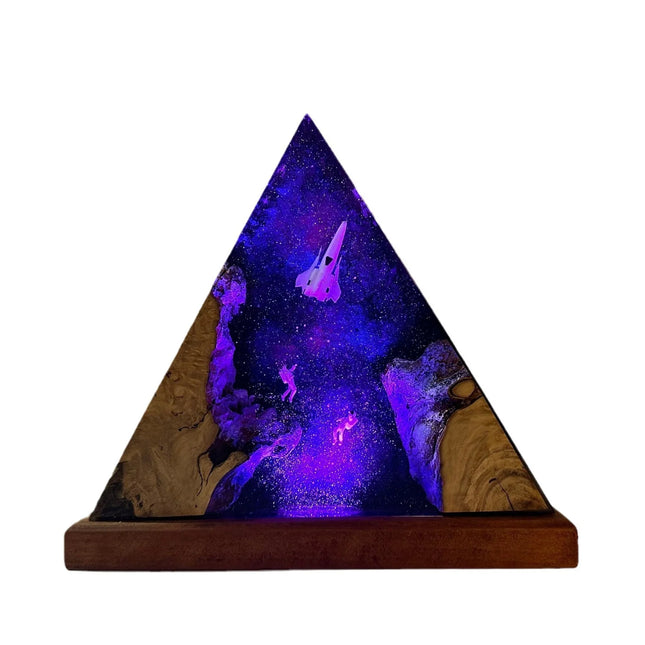 Galaxy Epoxy Table Lamp

