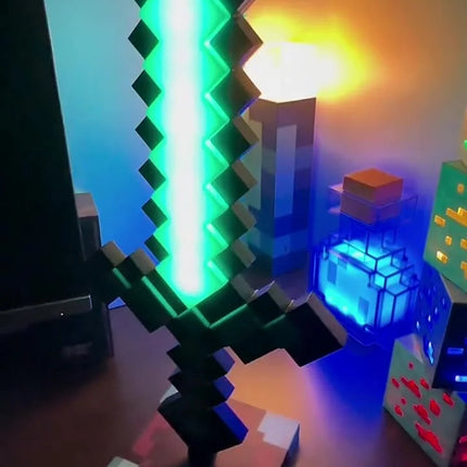 Gaming Room Pixel Lamp


