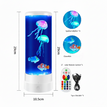 12-inch - black (new remote control model) with 2 jellyfish