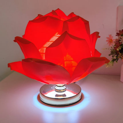 Giant rose floor lamp

