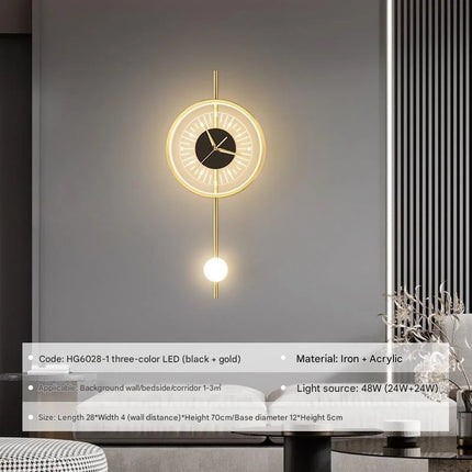 Glow-in-the-Dark Clock Light

