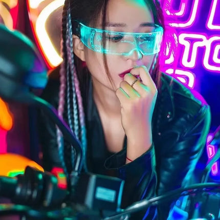 Glowing LED Party Glasses

