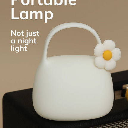 Handbag night lamp with handle

