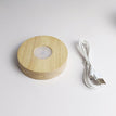 Frosted charging round 10cm (warm light)