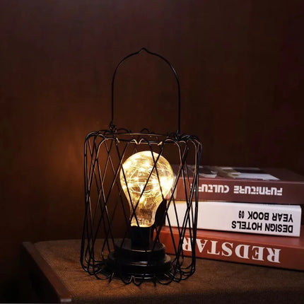 Hanging Cage Light Fixture

