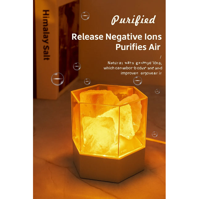 Himalayan salt lamp night light

