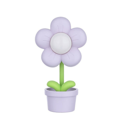 Interactive flower pot lamp

