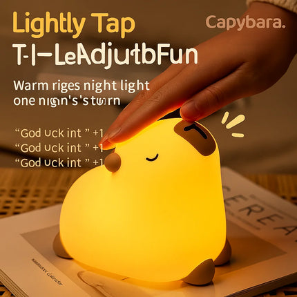 Kawaii Capybara Table Light

