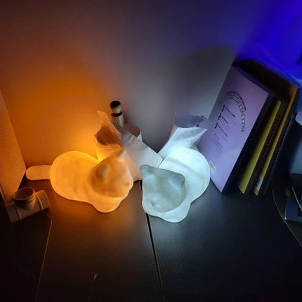 3D Quicksand Hourglass Lamp Creative Desktop Night Light Dynamic Painting Ornament for Bedroom Bedside and Home Decoration