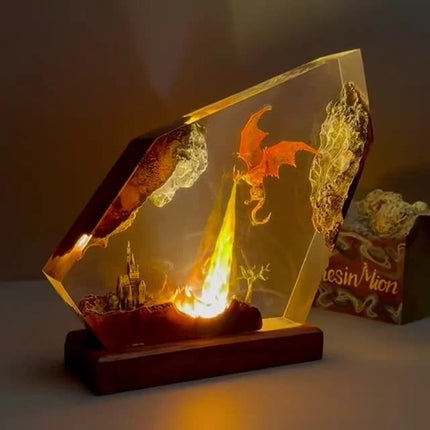 LED Dragon Flame Light

