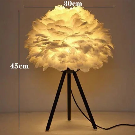 LED Feather Accent Lamp

