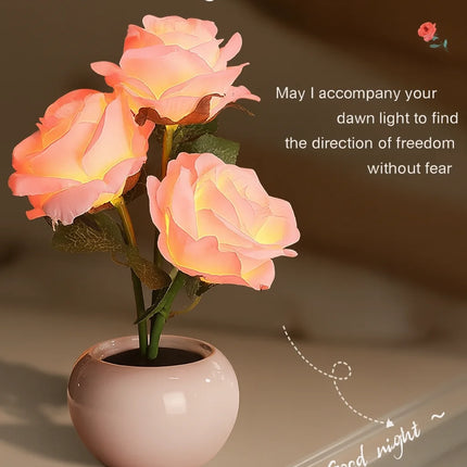 LED Rose Flower Lamp

