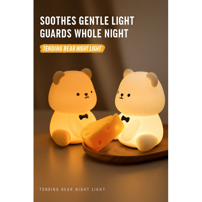 LED Teddy Bear Bedside Lamp

