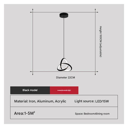 LED hanging ceiling light