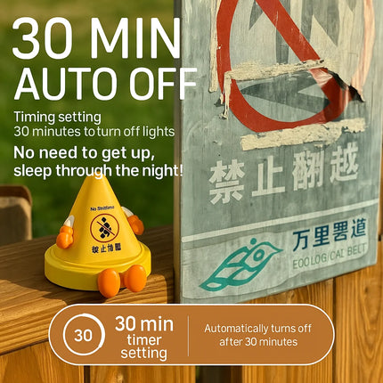 LED roadblock warning light