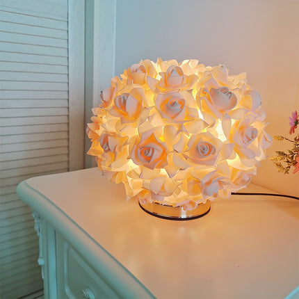 LED rose table lamp

