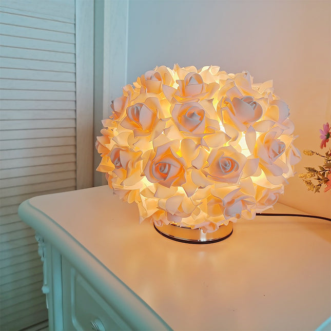 LED rose table lamp

