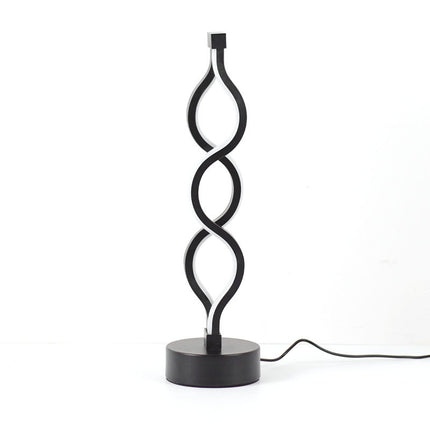 LED spiral desk lamp

