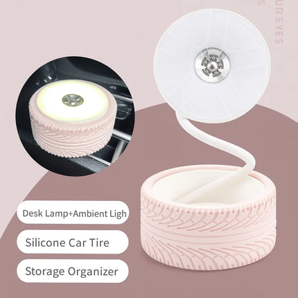 LED tyre shaped lamp
