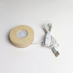 Plug-in frosted round 8cm (colorful light)