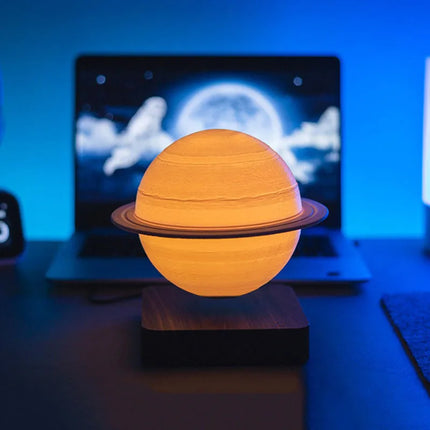 Levitating Saturn Lamp