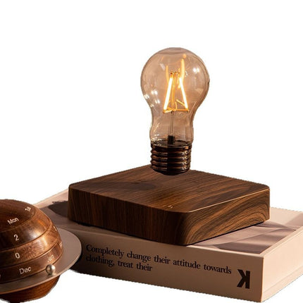 Levitating bulb night light

