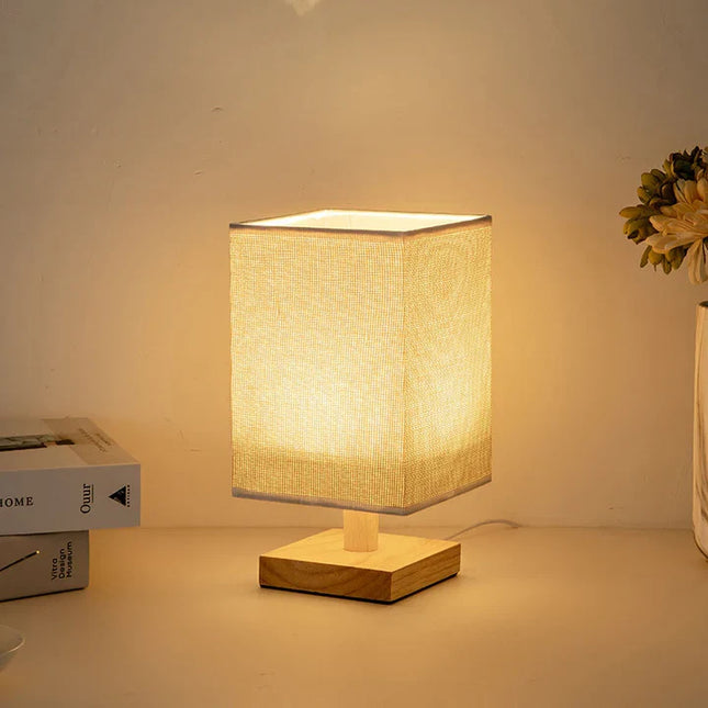 Log Nordic Japanese Lamp