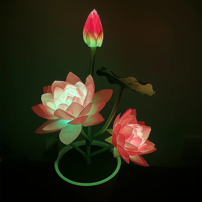 Lotus Flower Pot Lamp