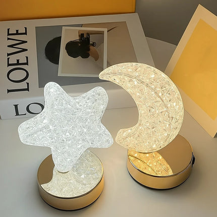 Lunar Glow Crystal Lamp


