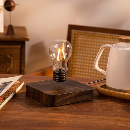 Magnetic floating bulb lamp

