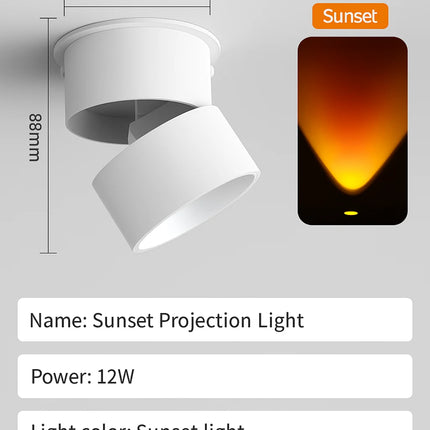 MayNuo 360 rotation sunset lamp

