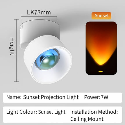 MayNuo aesthetic sunset lamp

