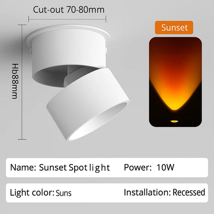 MayNuo sunset lamp rechargeable

