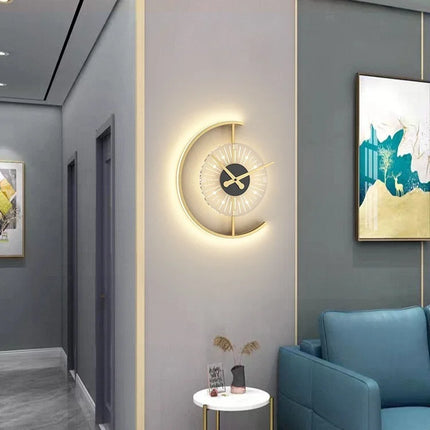 Minimalist Clock Light Decor

