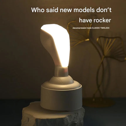 Modern toggle bedside lamp

