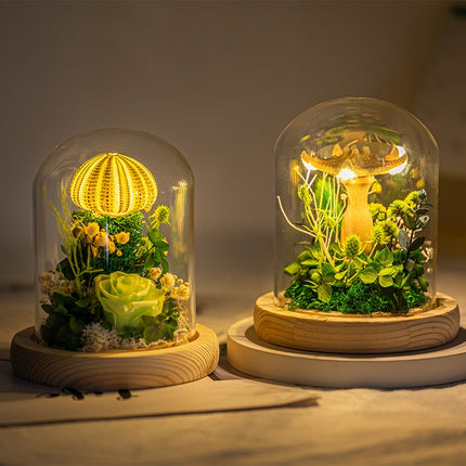 Mushroom lamp vintage
